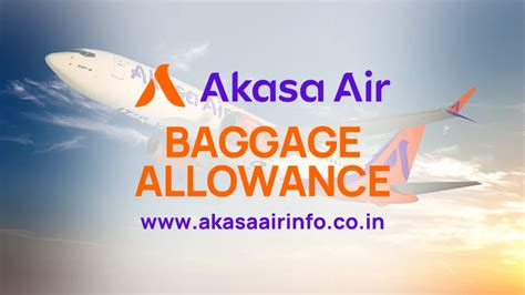 akasa air baggage allowance